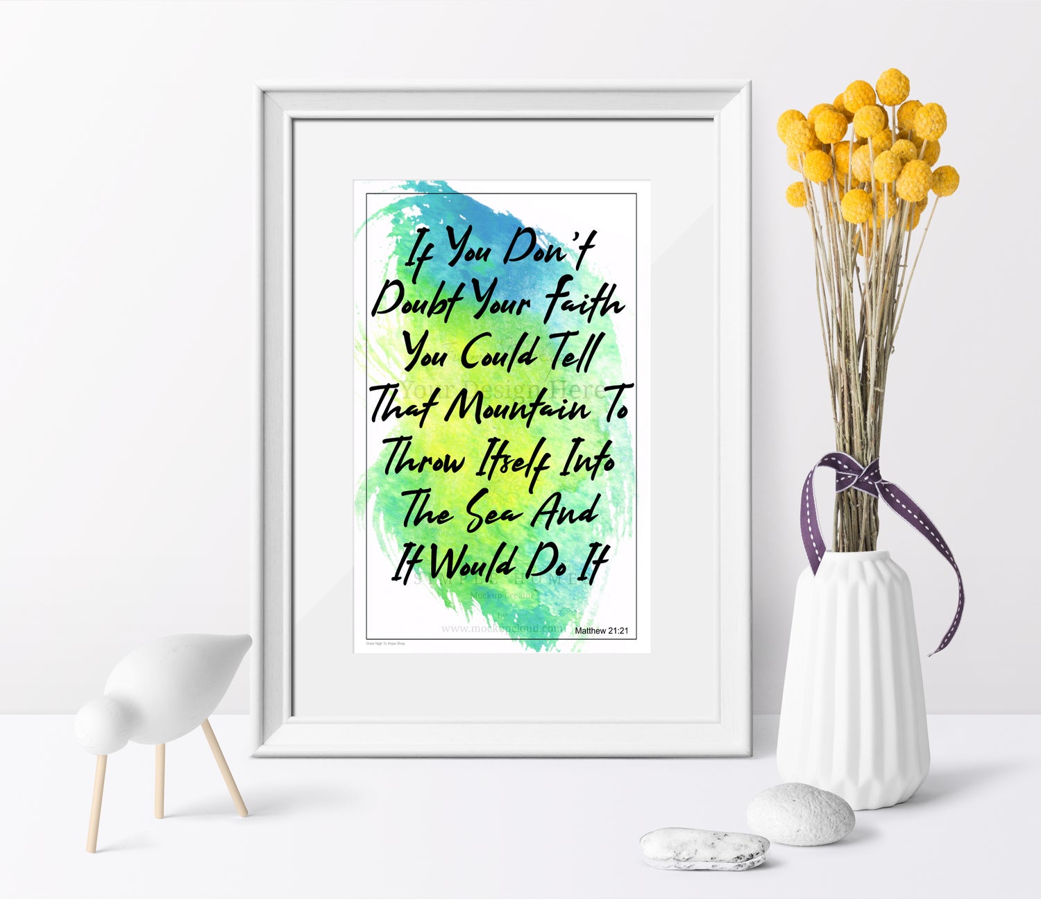 faith and doubt not scripture printable