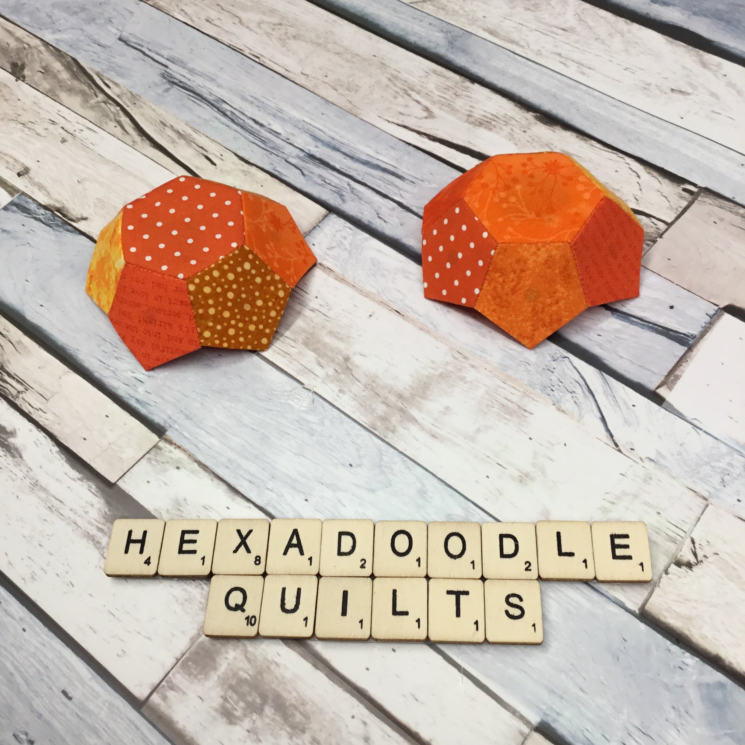 How to make an EPP Patchwork Pumpkin - Part 1 of 2