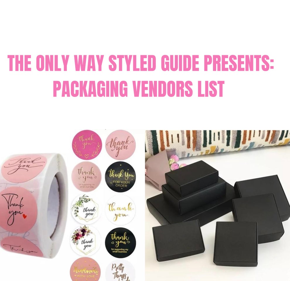 Reviewing PACKAGING VENDOR LIST Payhip