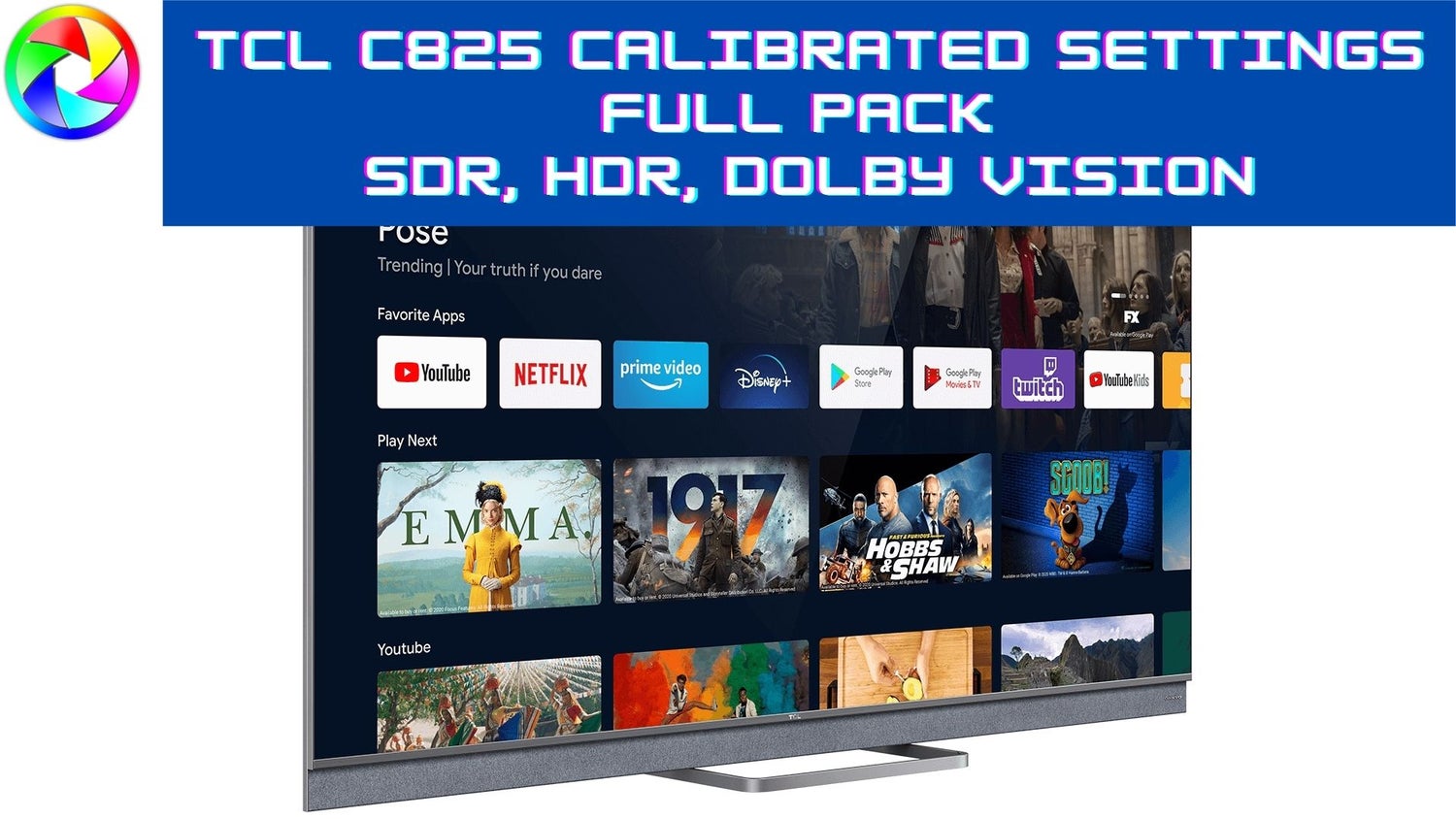 TCL C735 Dolby Vision Game Calibrated Settings - Payhip