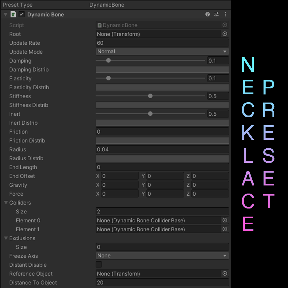 Dynamic Bone Preset Pack - Payhip
