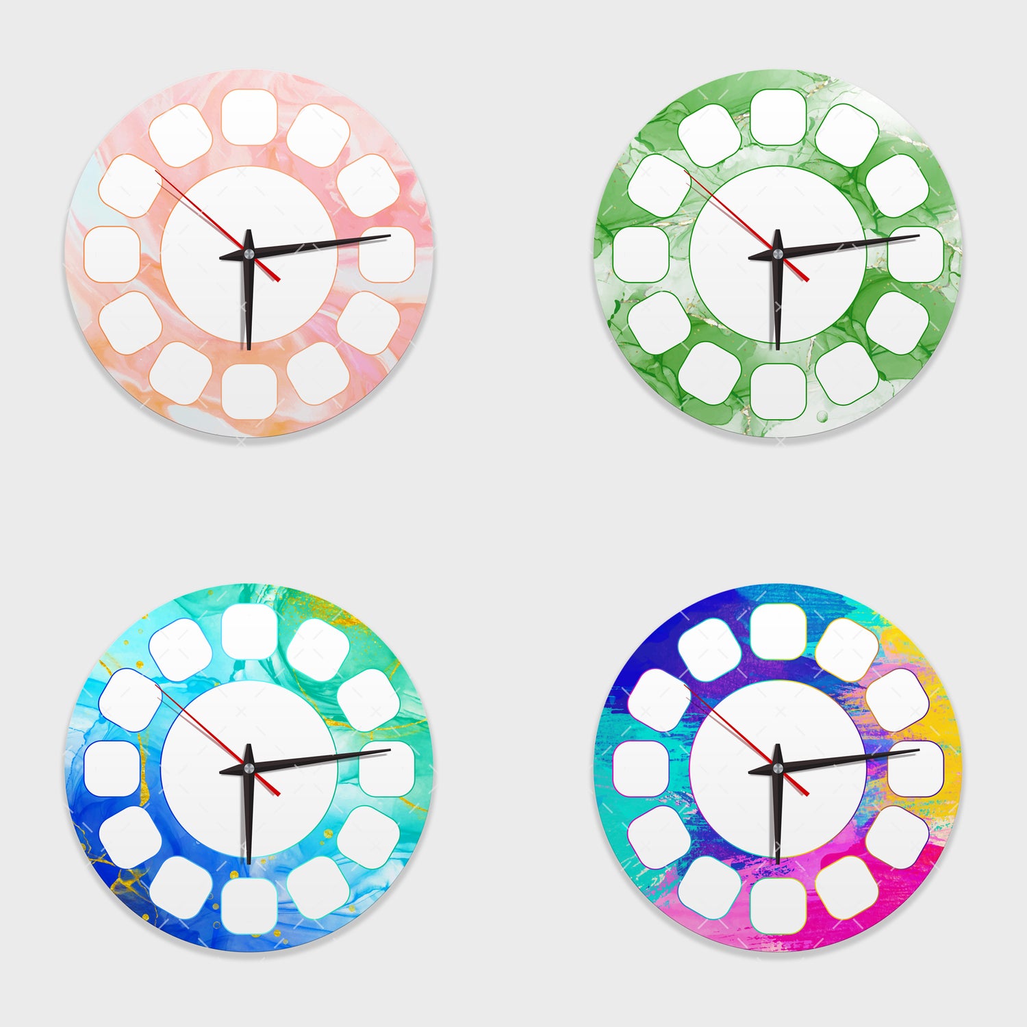 Clock Design Bundle (16 Clock Designs) Payhip