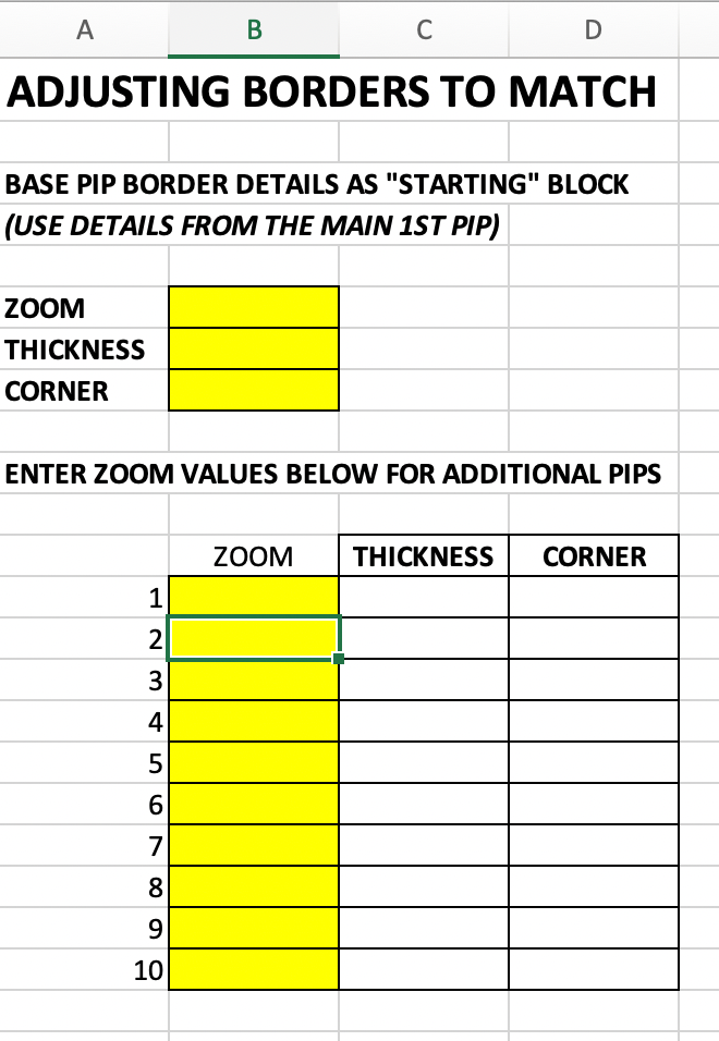 vMix Border Sizing Fix spreadsheet - when using zoomed PIPs - Payhip
