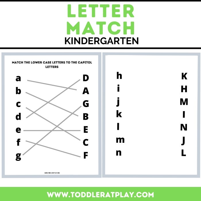Letter Match Printables - Payhip