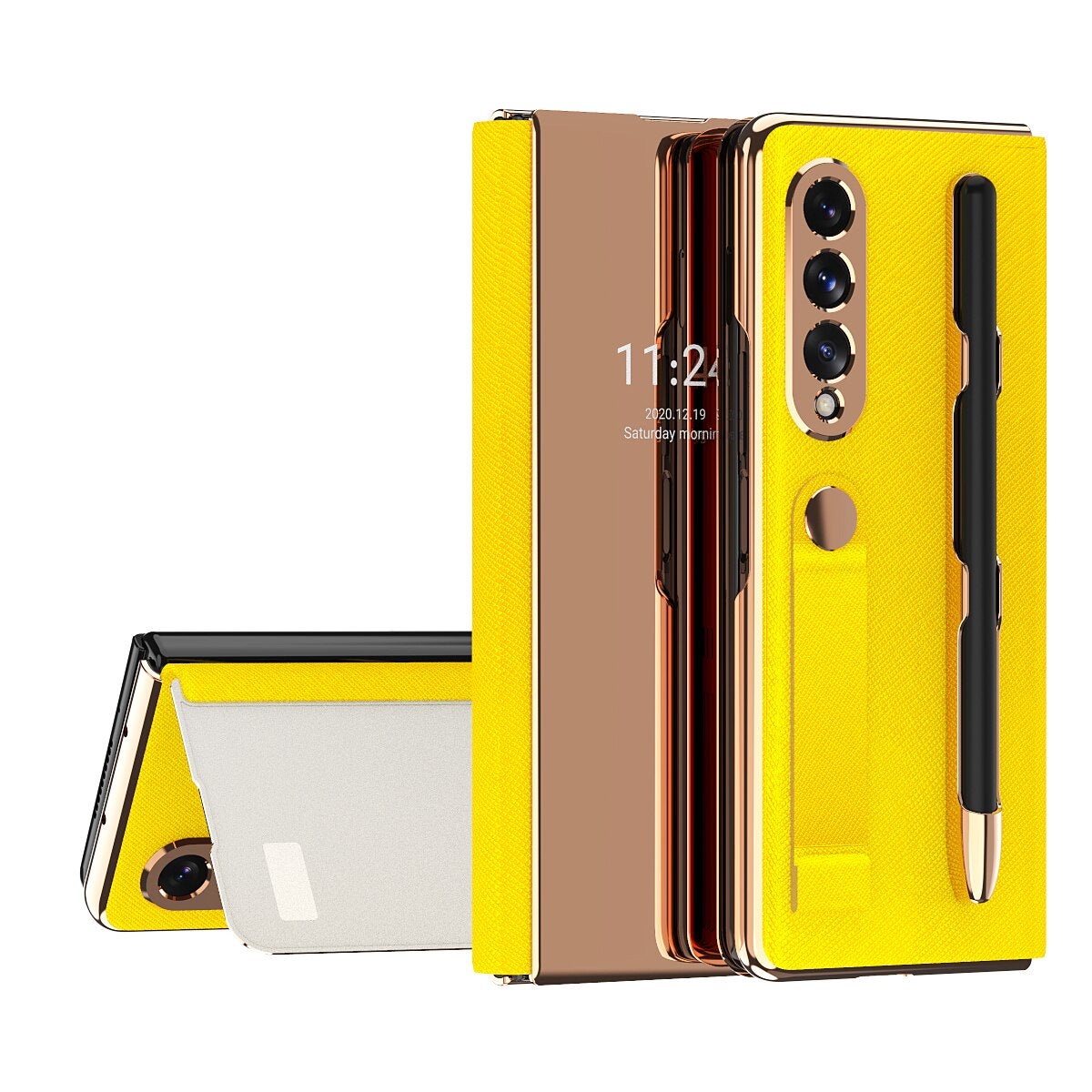 New Mirror Flip Cover For Samsung Galaxy Z Flip 3 Case Cover With S Pen Slot Colors Payhip