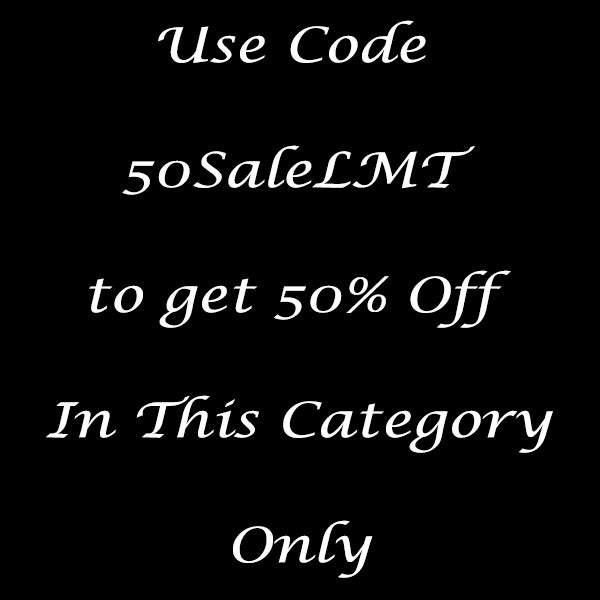 50SaleLMT for 50% off the category