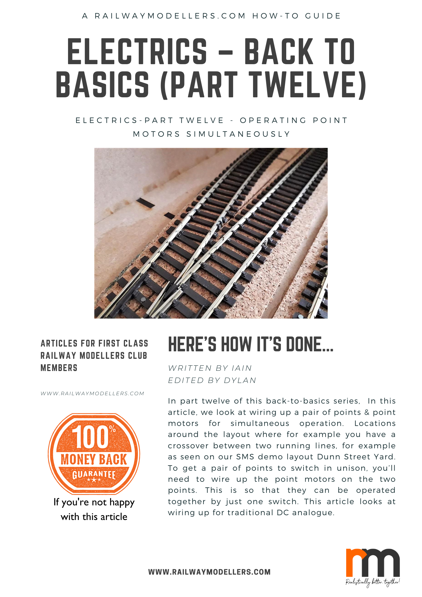 Model Railway Electronics Bundle Parts 10, 11, and 12