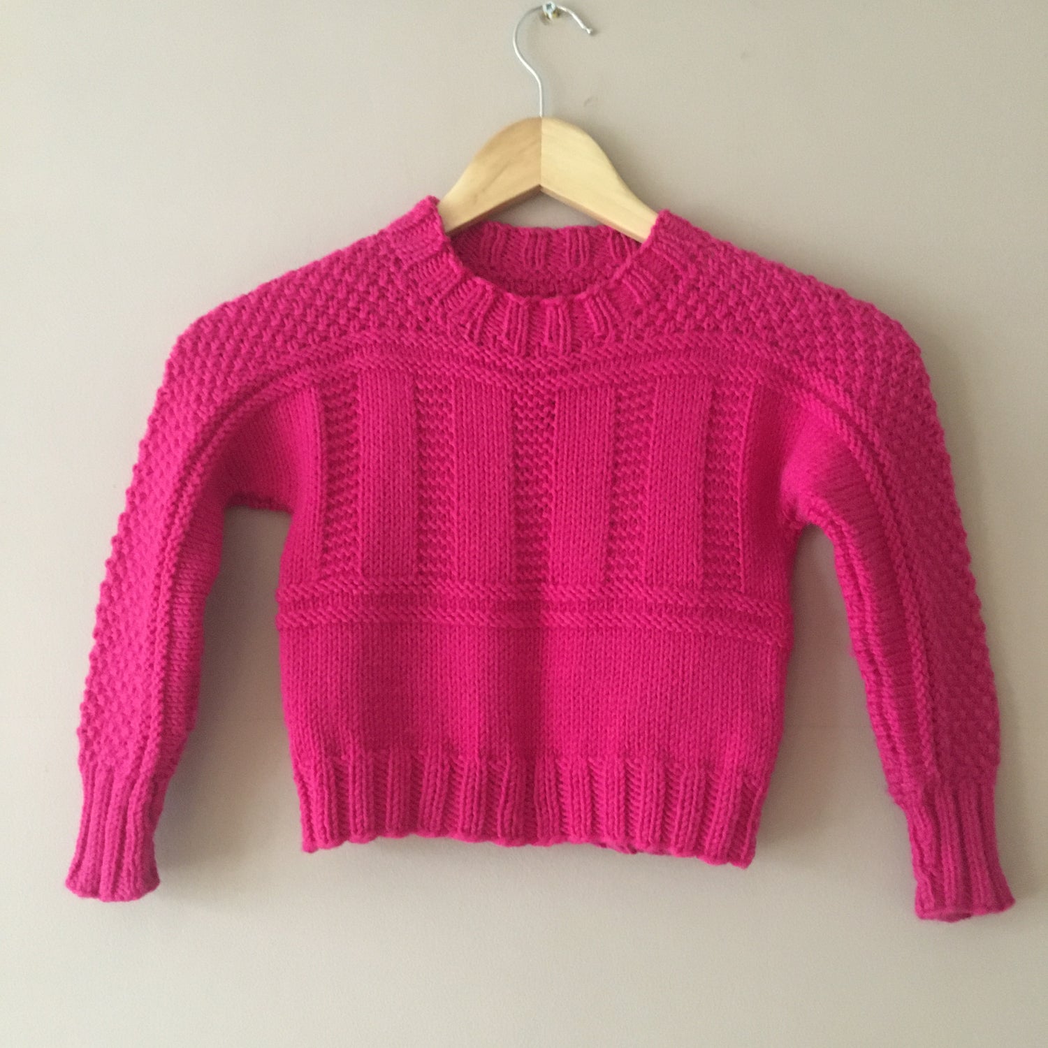Melanie Children's Jumper Knitting Pattern Payhip