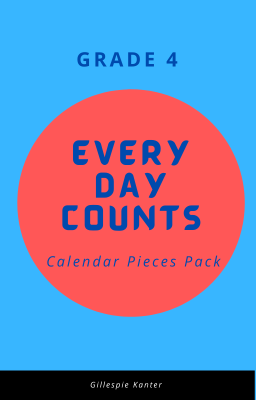 Gillespie Kanter Group: Every Day Counts Calendar Math - Payhip