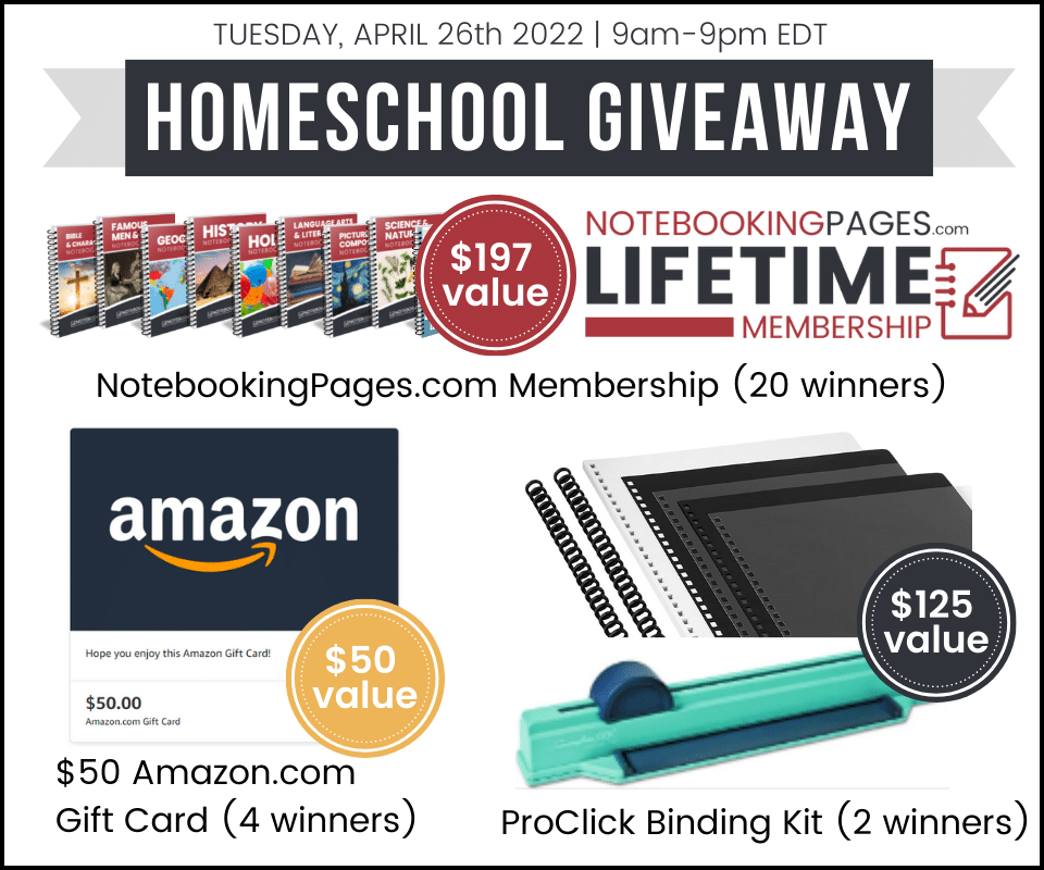 homeschool giveaway