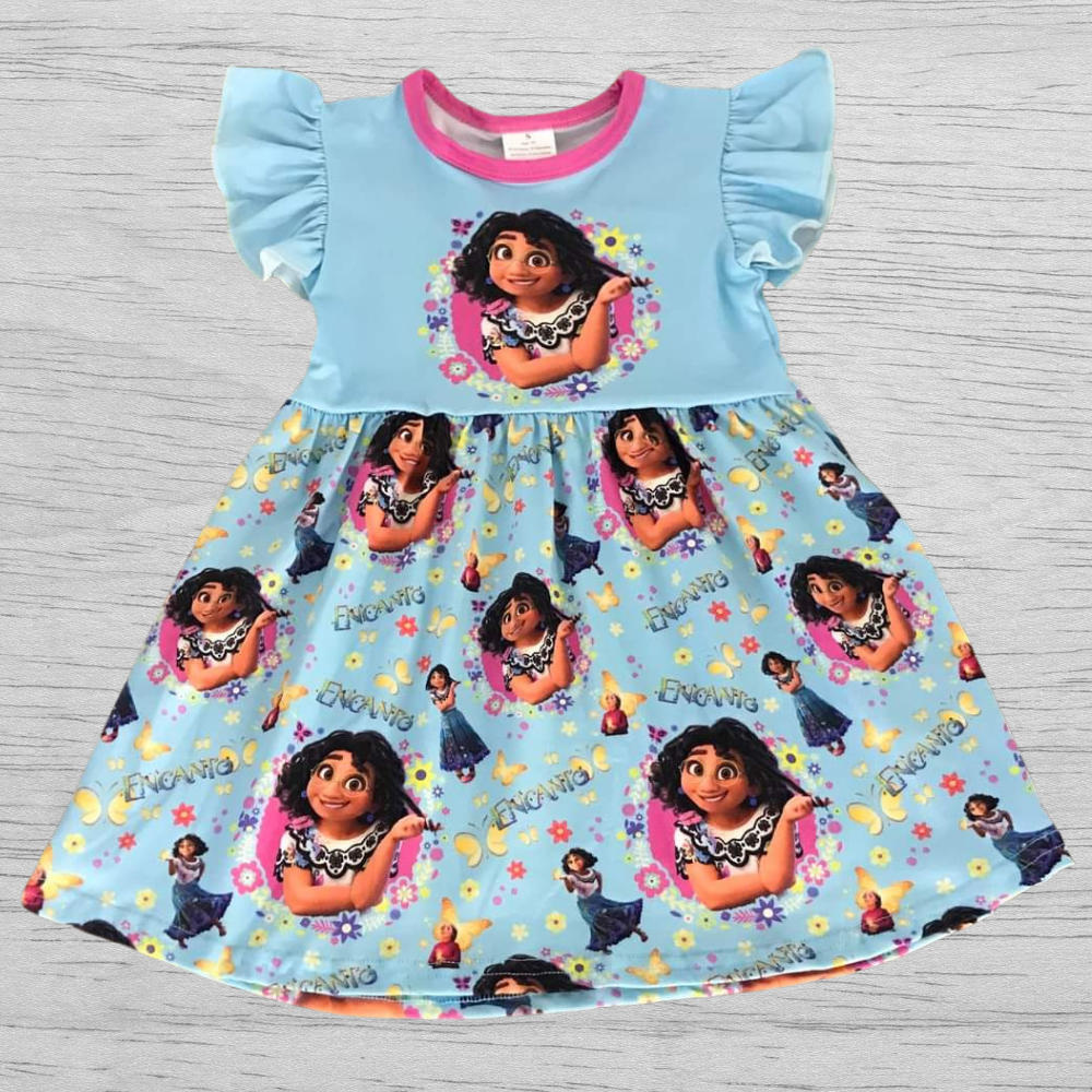 ENCANTO MIRABEL MADRIGAL Girl Baby Dress MIRABEL ENCANTO Girl's
