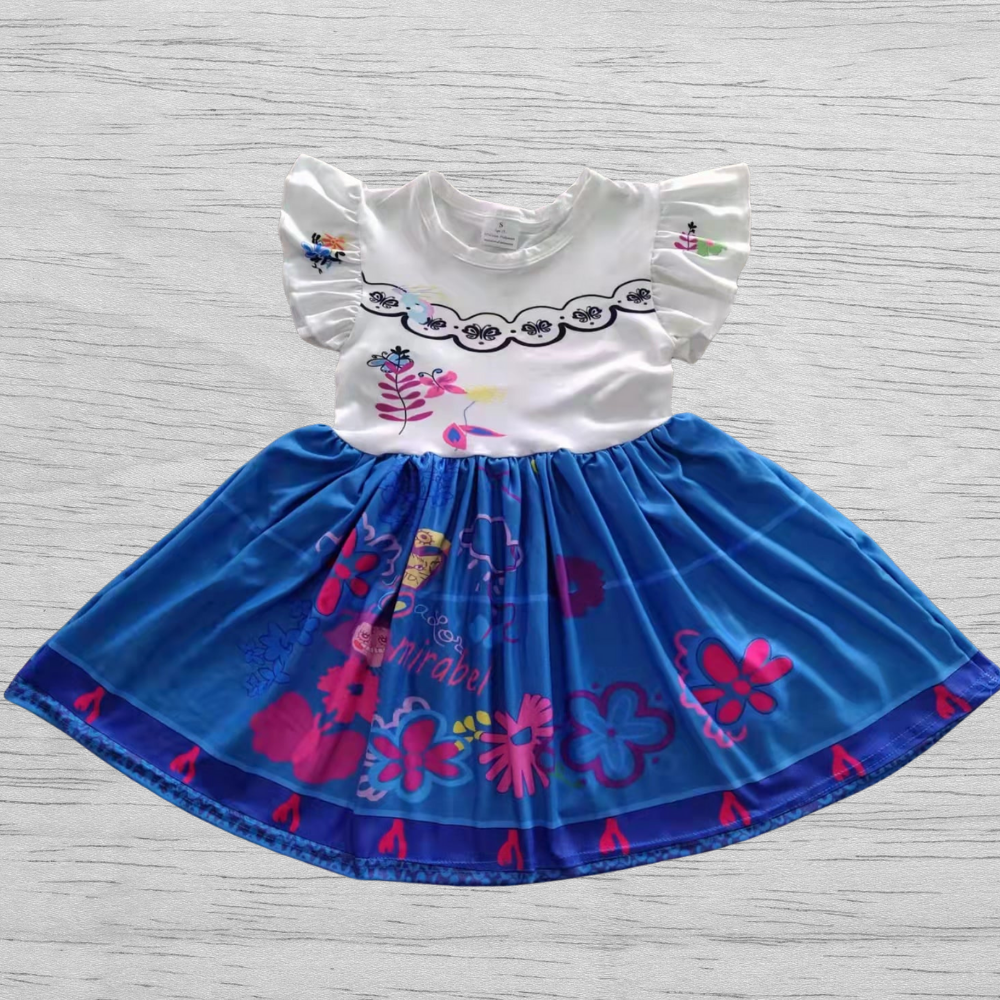 ENCANTO MIRABEL MADRIGAL Girl Baby Sleeveless Dress MIRABEL ENCANTO