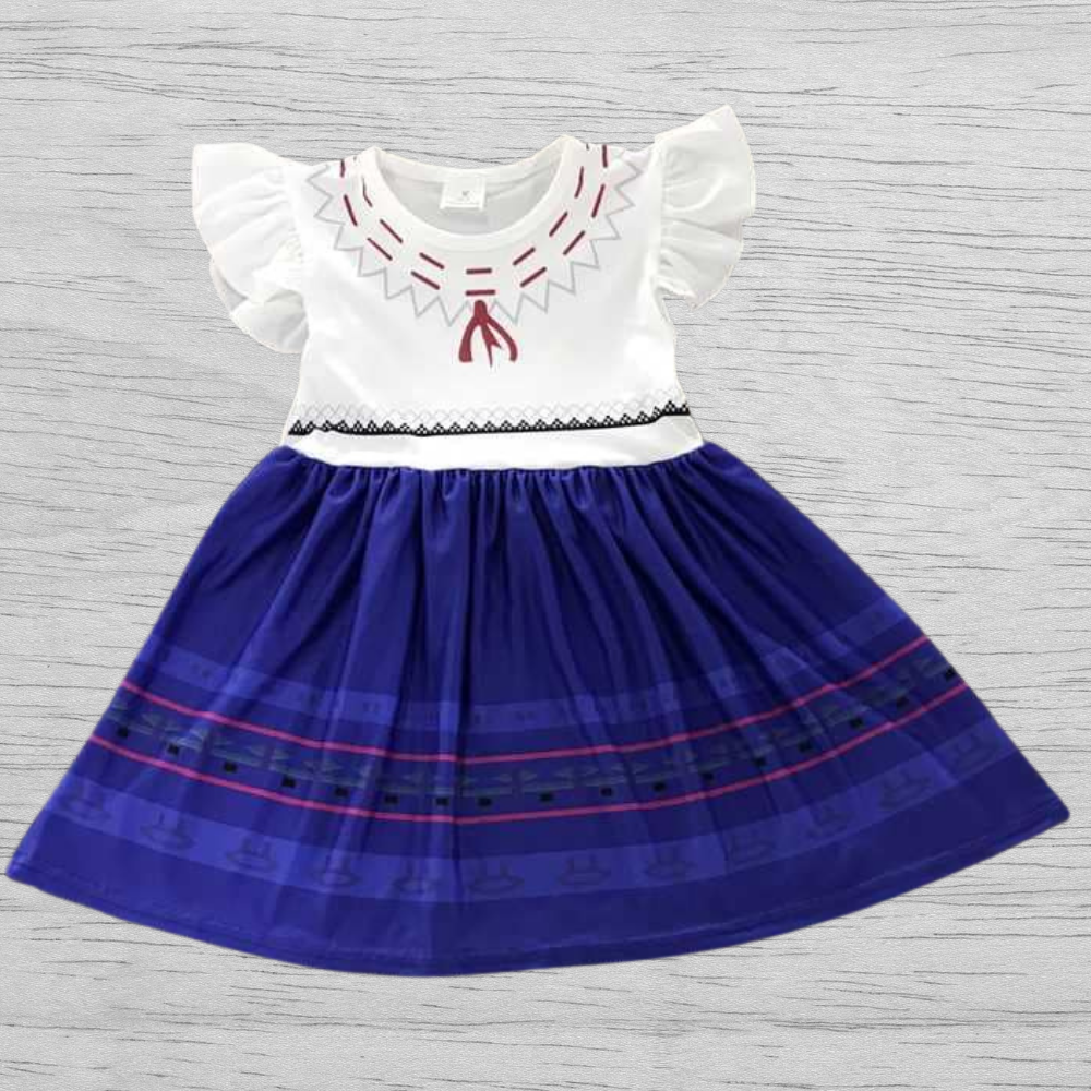 Reviewing ENCANTO LUISA Pattern Girl Baby Dress MIRABEL ENCANTO Girl