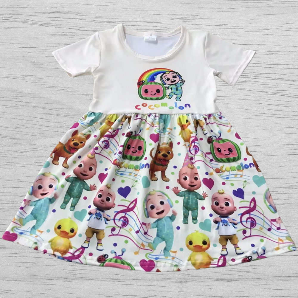 Reviewing Pattern Girl Baby White Dress Girl's
