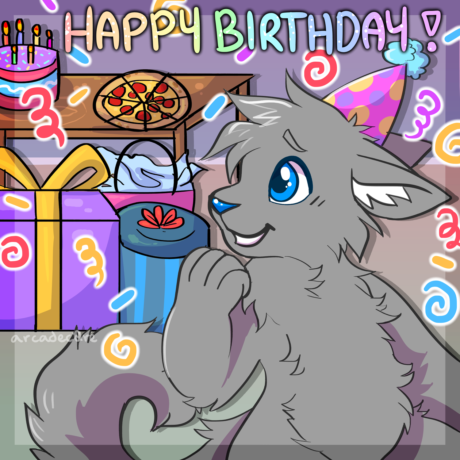 Birthday Celebration Furry Base Payhip