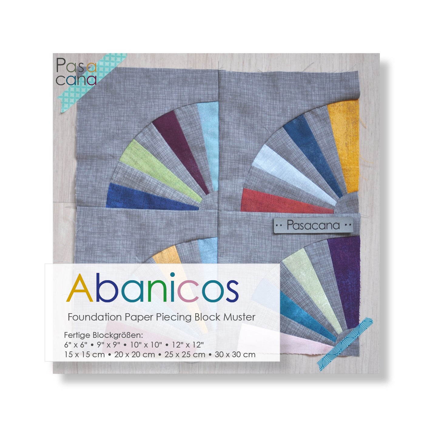 FPP Block Muster DEUTSCH "Dancing Kites" Patchwork Quilting ...