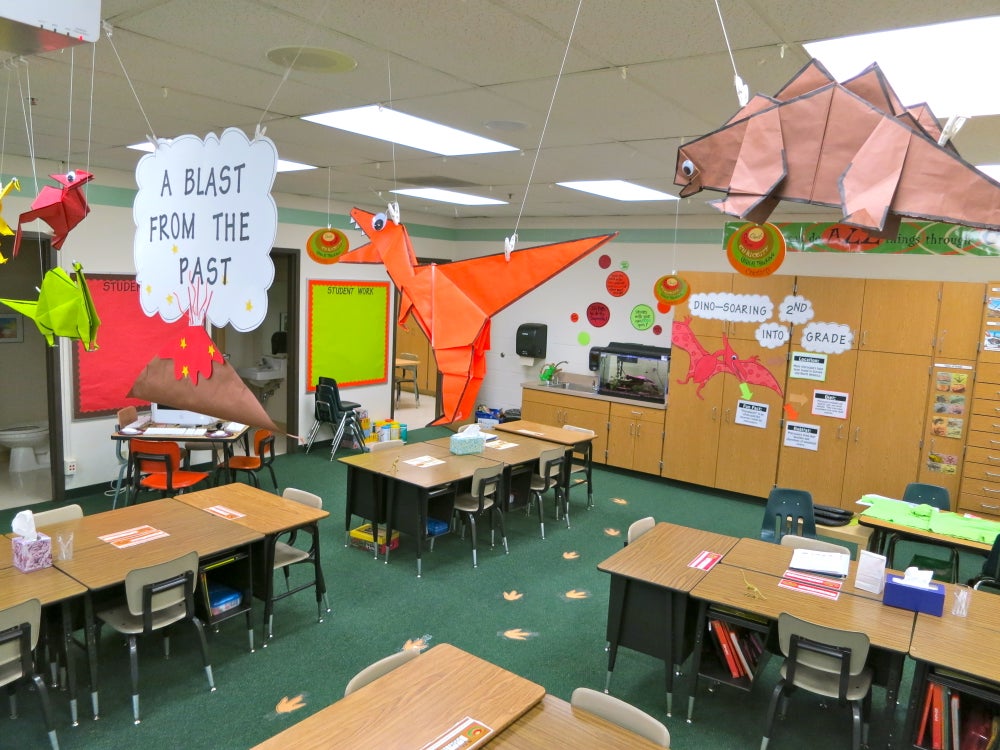 Classroom theme dinosaurs