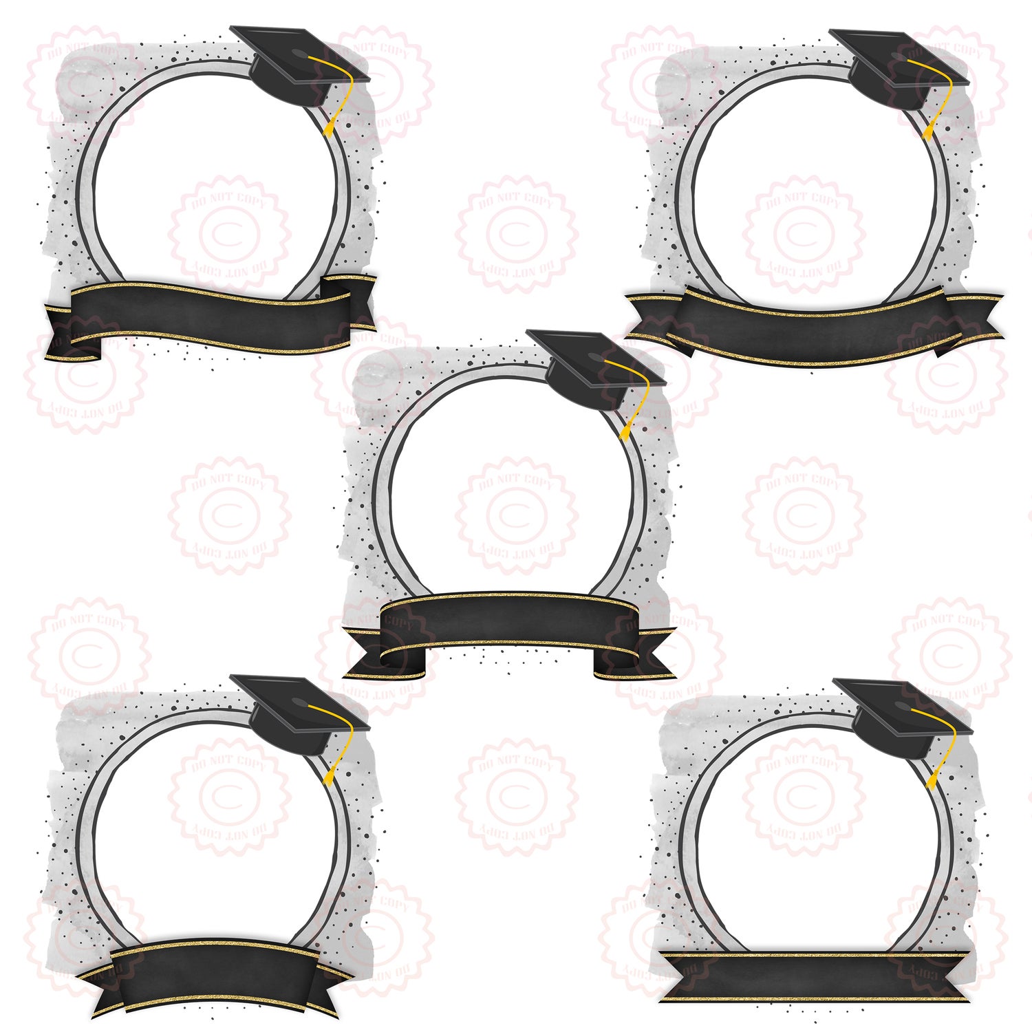Graduation Frames Set of 5 Payhip