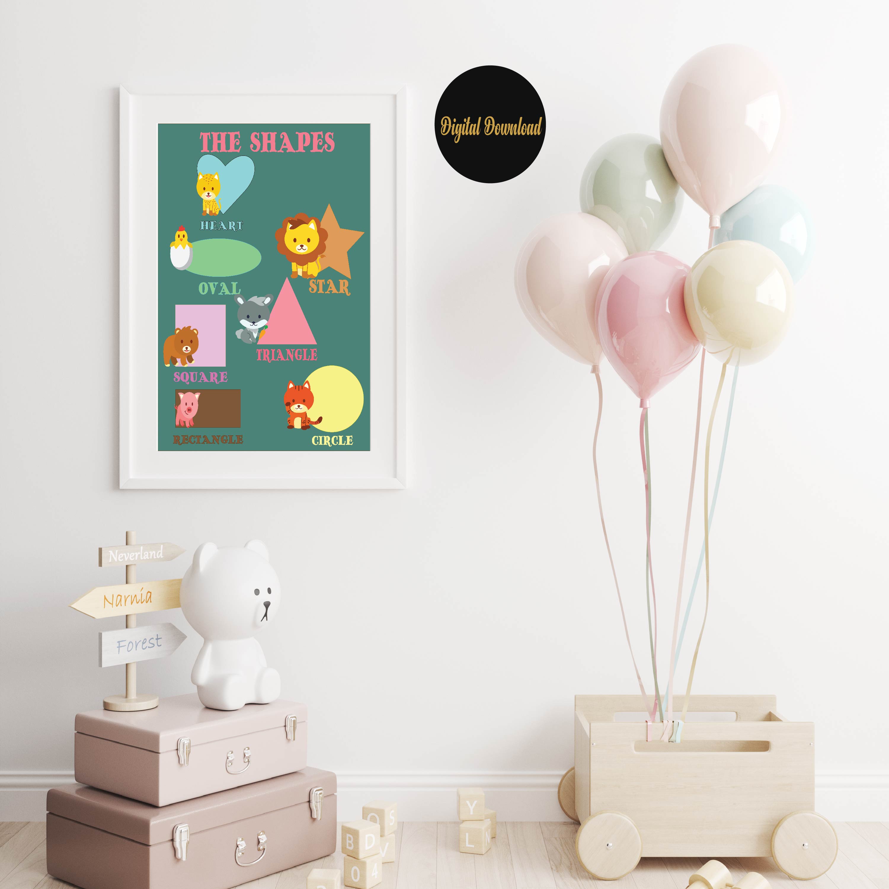 Reviewing SHAPES NURSERY COLLECTION DIGITAL ART Payhip