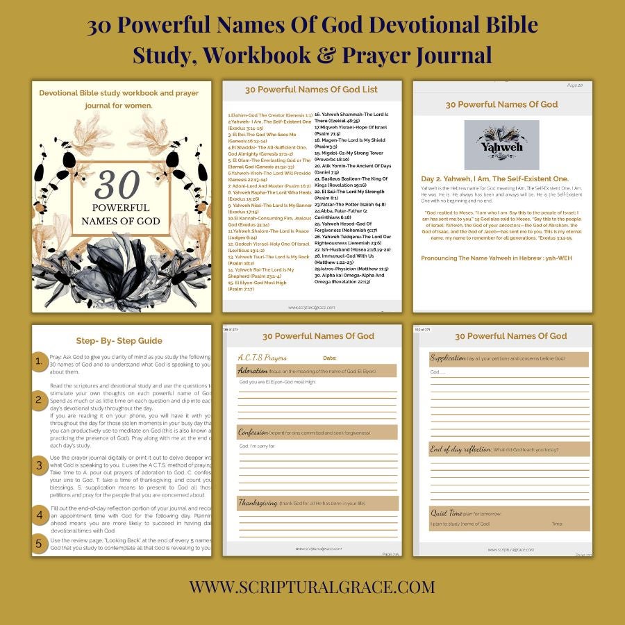 30 Powerful Names Of God Devotional Bible Study Prayer Journal 30-powerful-names-of-god-devotional-bible-study-prayer-journal