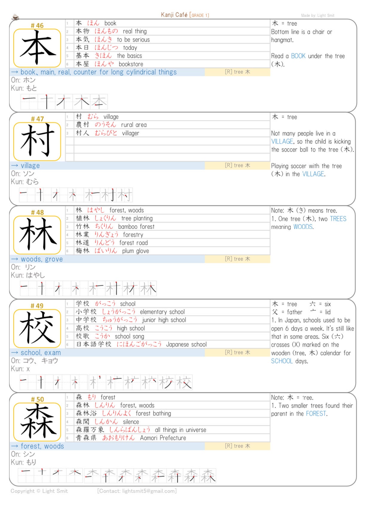 Kanji Café Book 1 [PDF Anki] Payhip