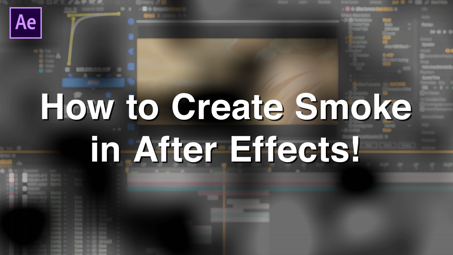 How to Create Smoke in After Effects Project File! - Payhip