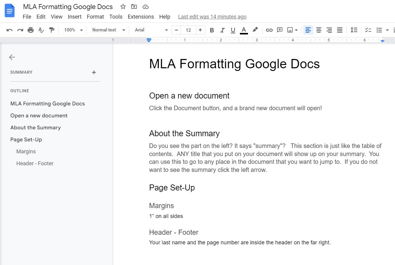 MLA Formatting in Google Docs - The TRUE Beginners Guide - Payhip