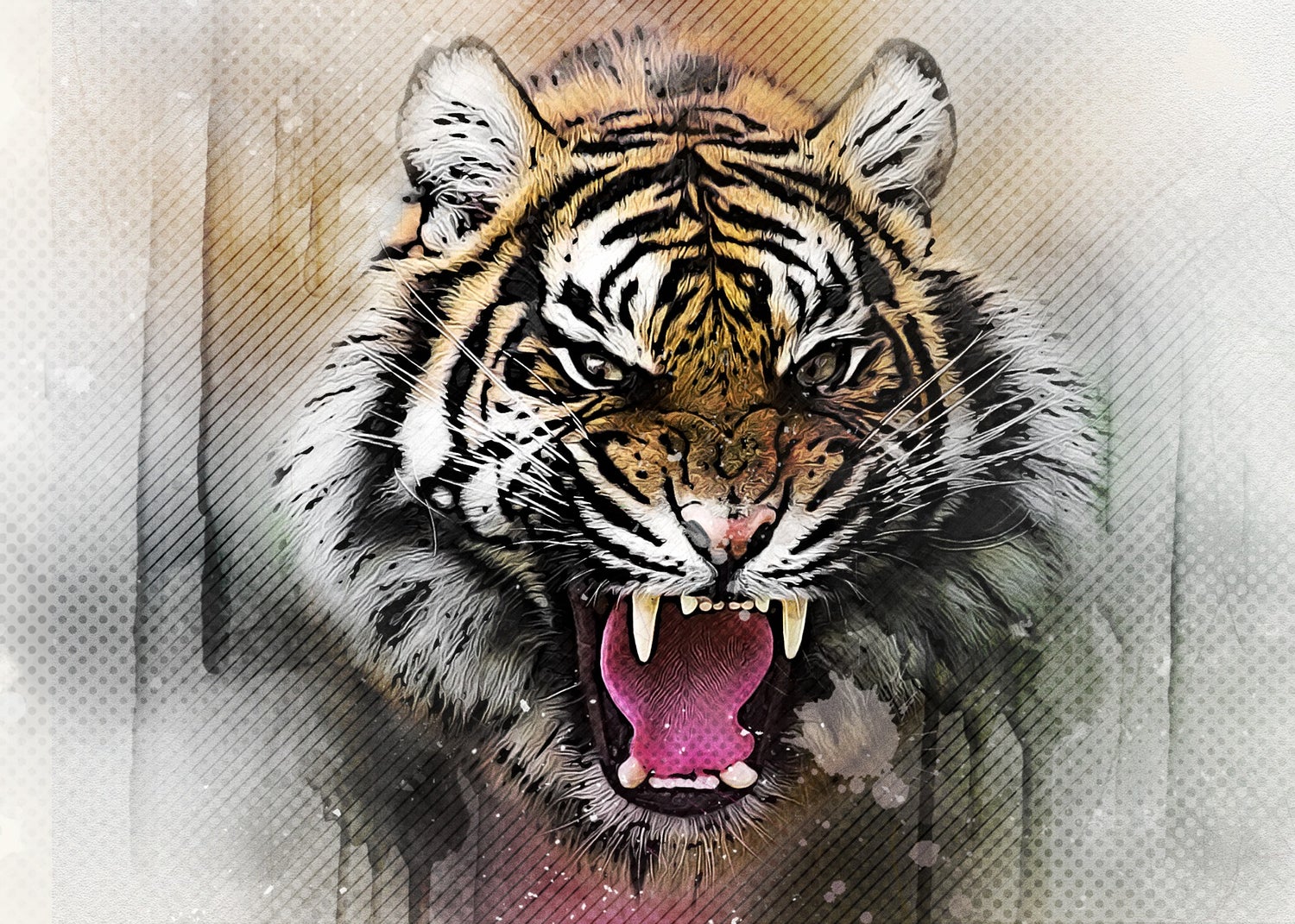 Scary Tiger