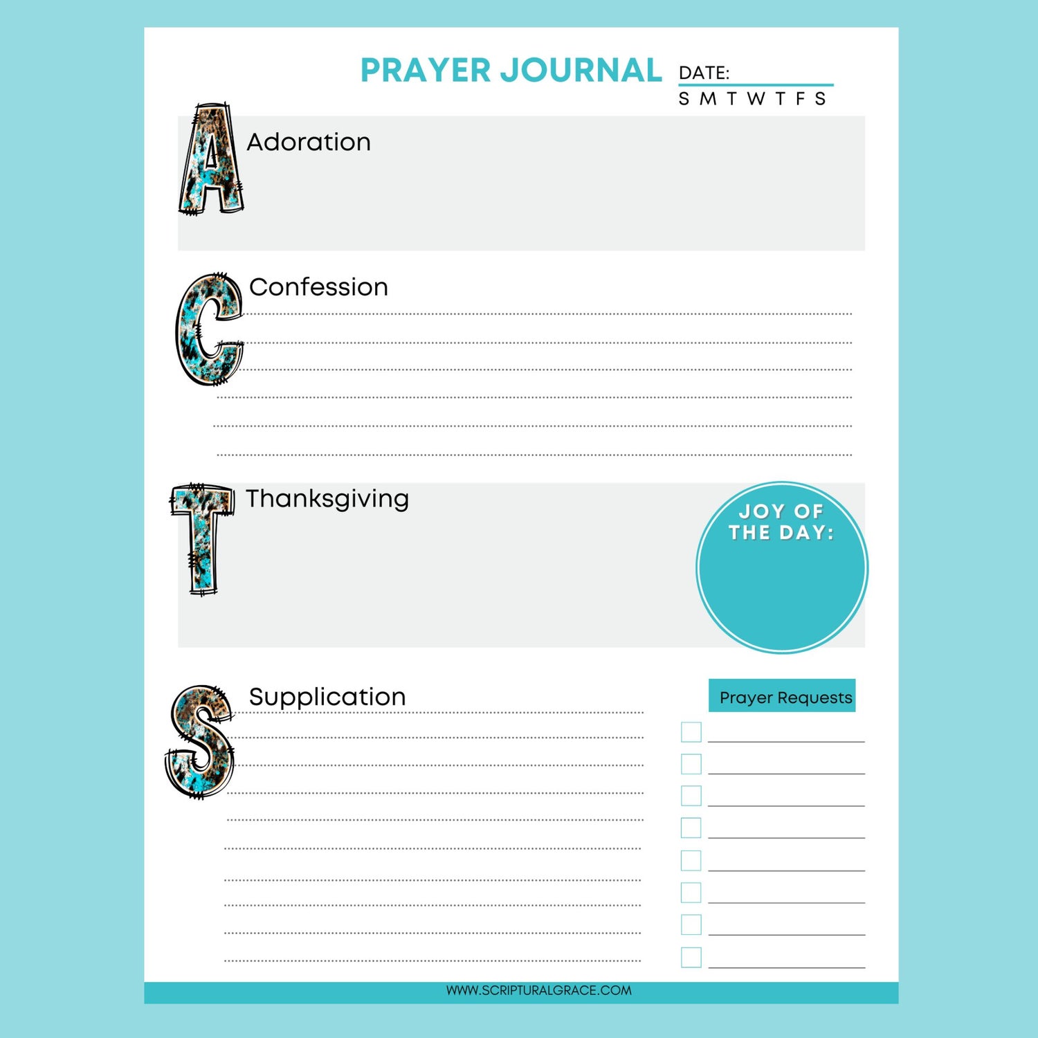 A.C.T.S Prayer Model PDF Payhip