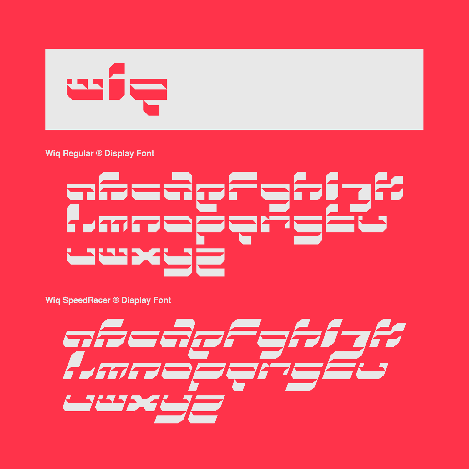 Wiq ® Display Font Payhip