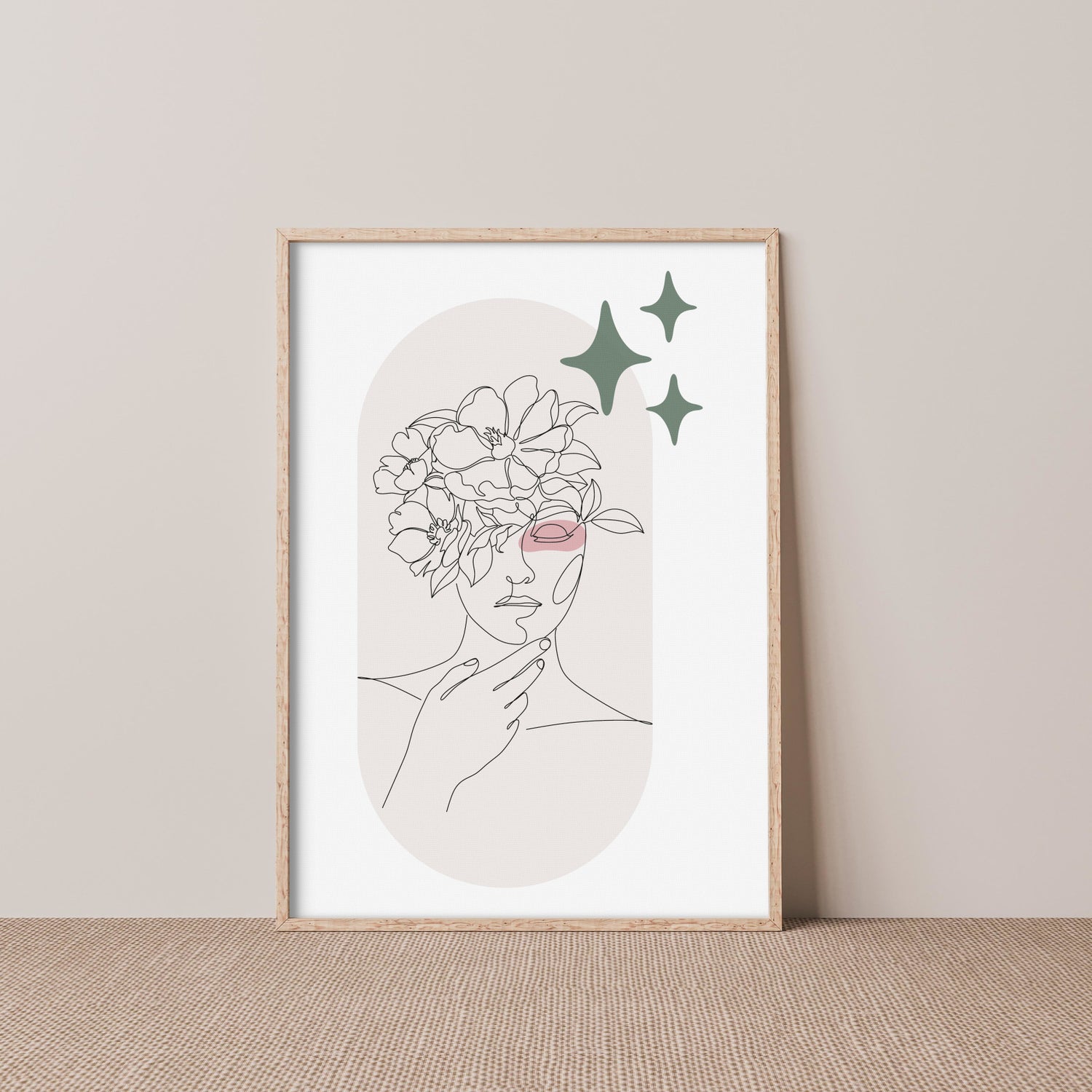 Female Line Wall Art Hidden Gem Payhip