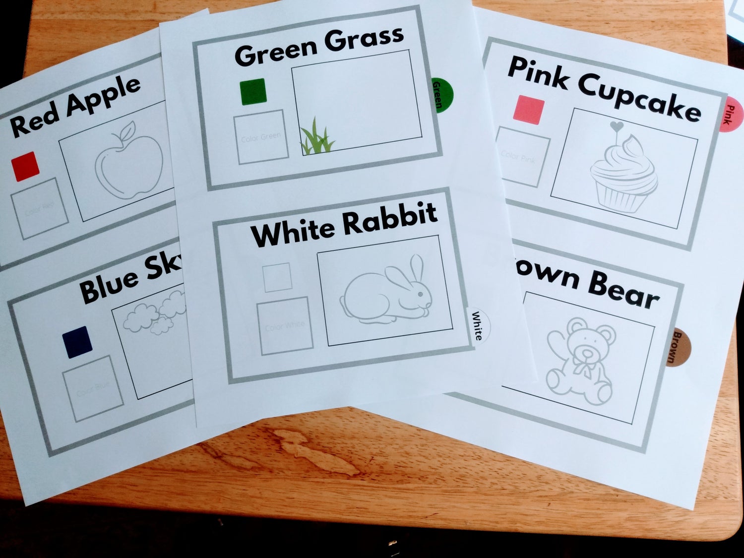 Peek a Boo Coloring Book & Peek a Boo Picture Color Book - Payhip