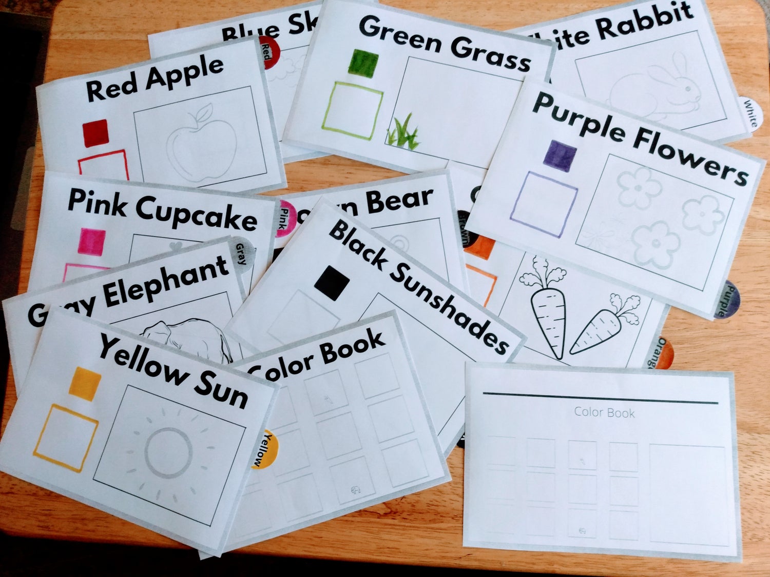 Peek a Boo Coloring Book & Peek a Boo Picture Color Book - Payhip