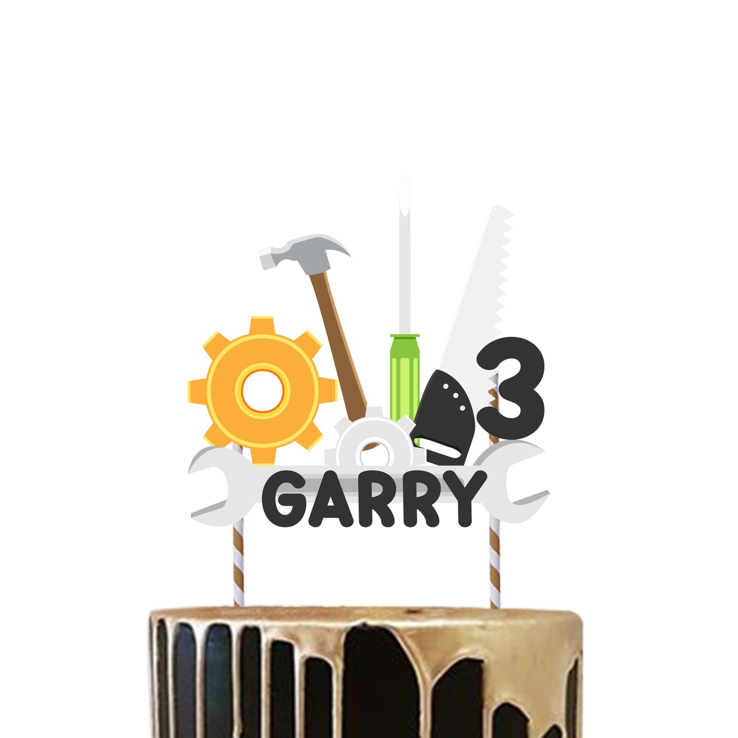 MECHANIC CAKE TOPPER - Payhip
