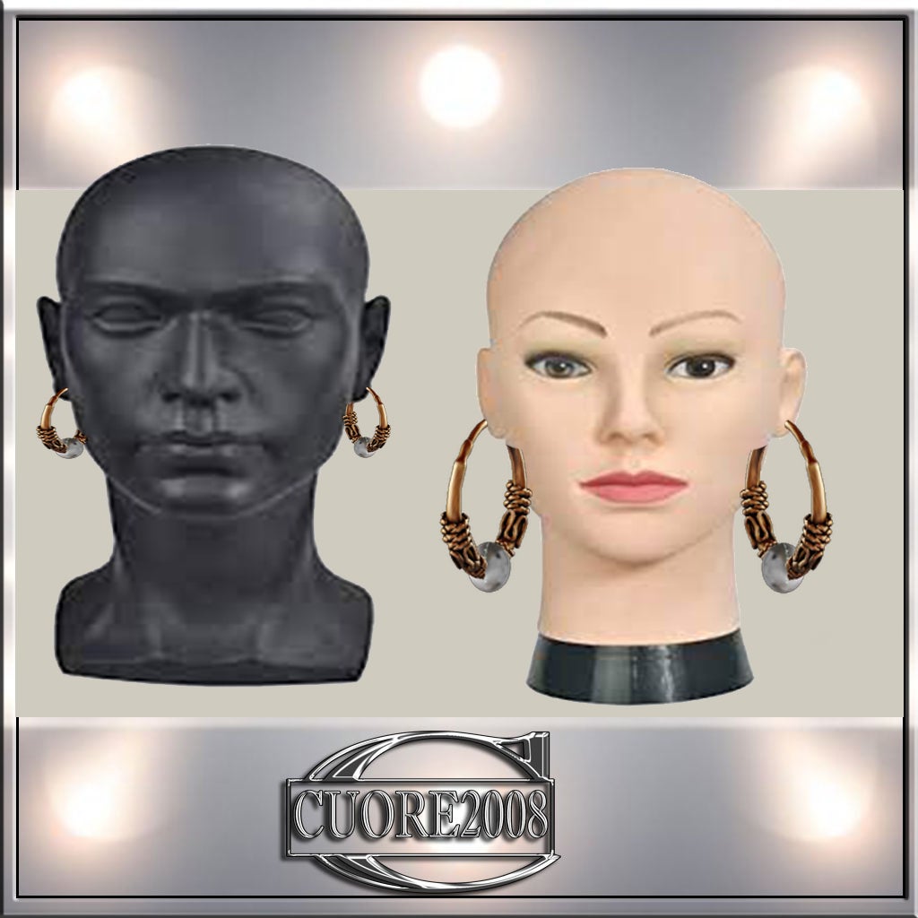 Man woman earrings payhip
