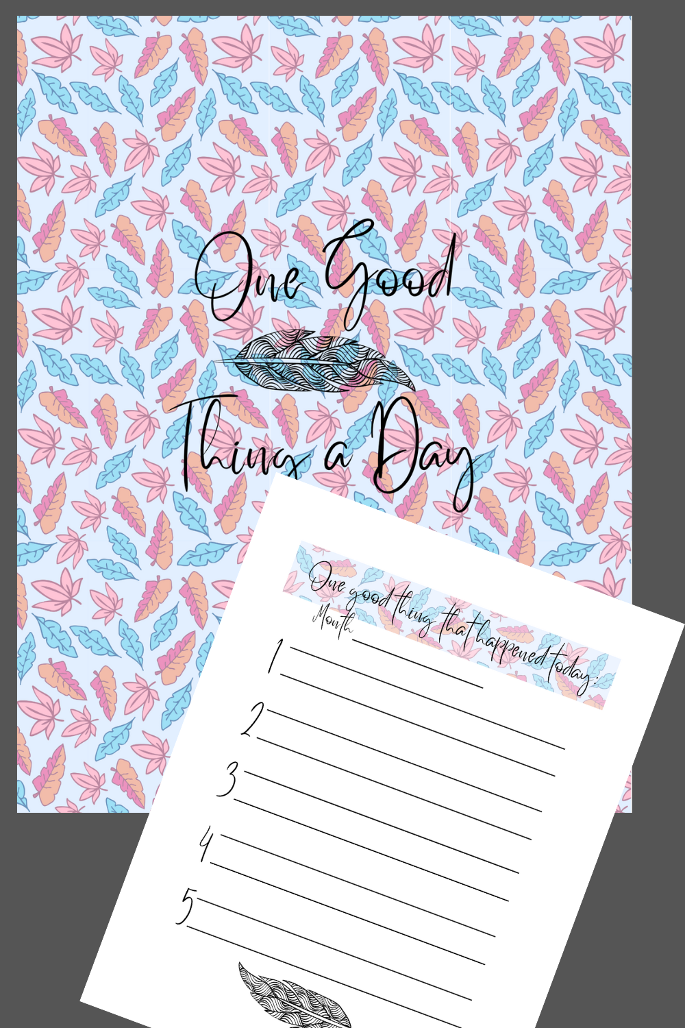 One Good Thing a Day Printable Journal - Payhip