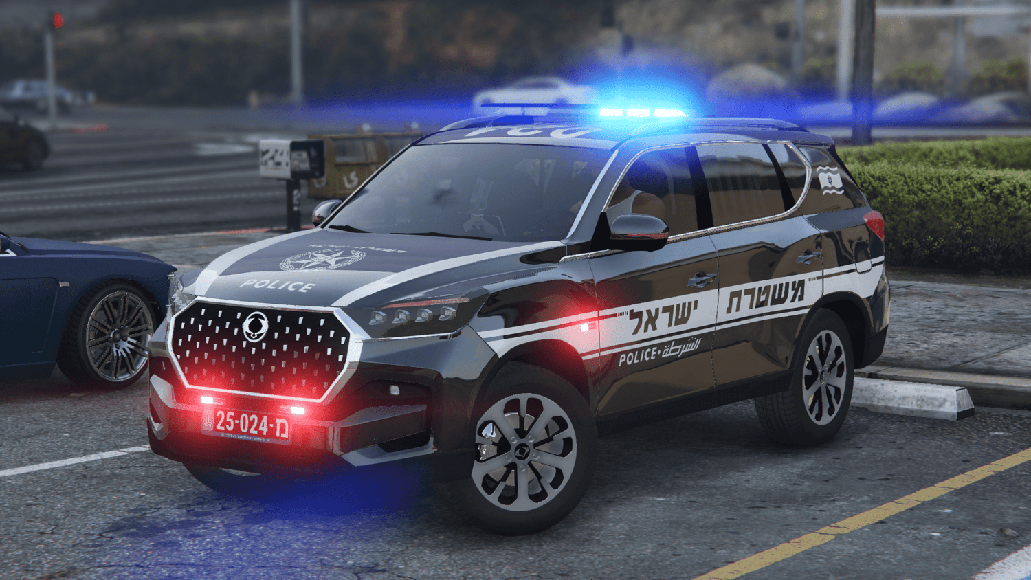 {PREMIUM} SsangYong Rexton Israel Police 2022 for GTA V Payhip