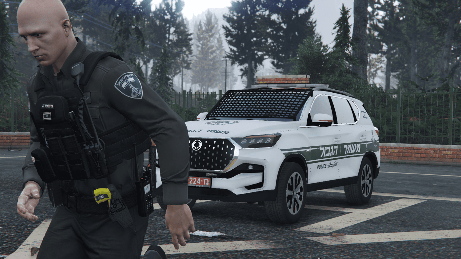 {PREMIUM} SsangYong Rexton Israel Border Police 2022 for GTA V - Payhip