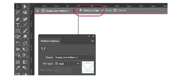 How to edit Adobe Illustrator Pattern swatches