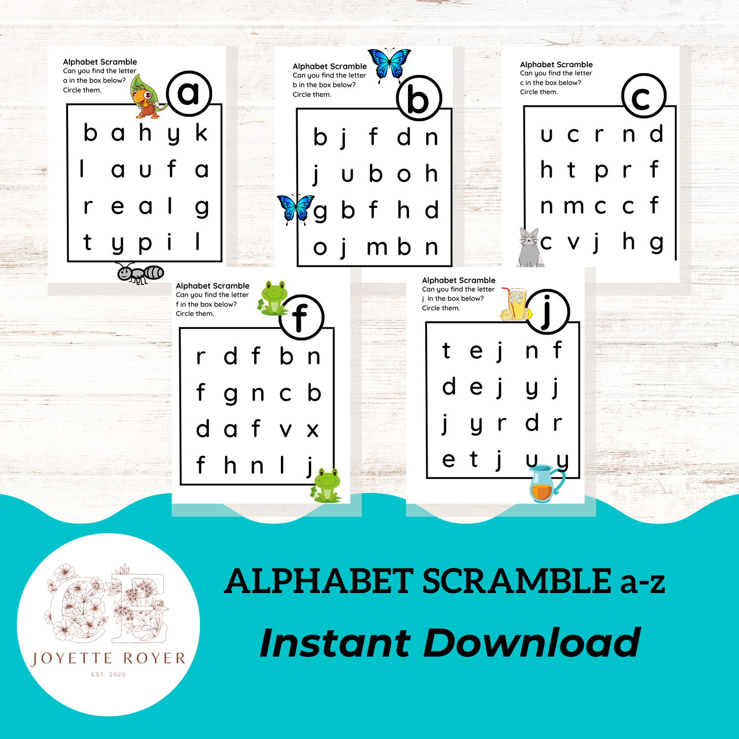 Upper And Lowercase Abc
