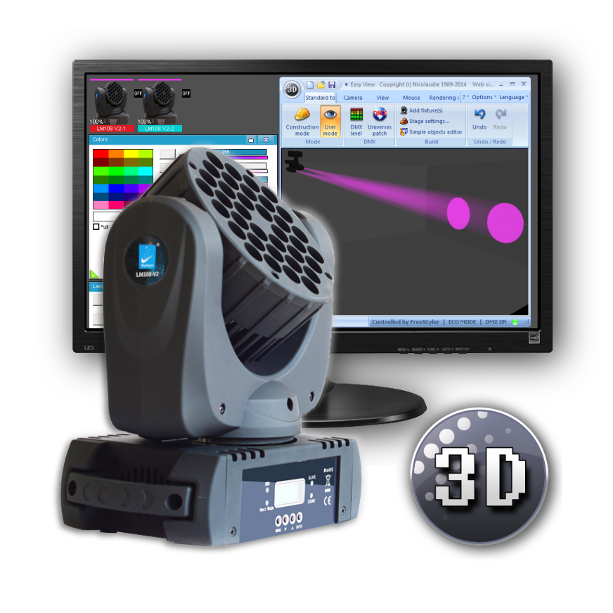 Librería de Magic 3D P/ LM108V2 de Big Dipper ( LM108 V2 ) Payhip