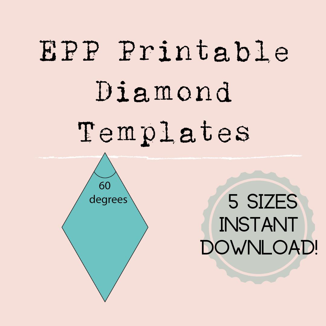 Printable Diamond Templates For EPP Payhip
