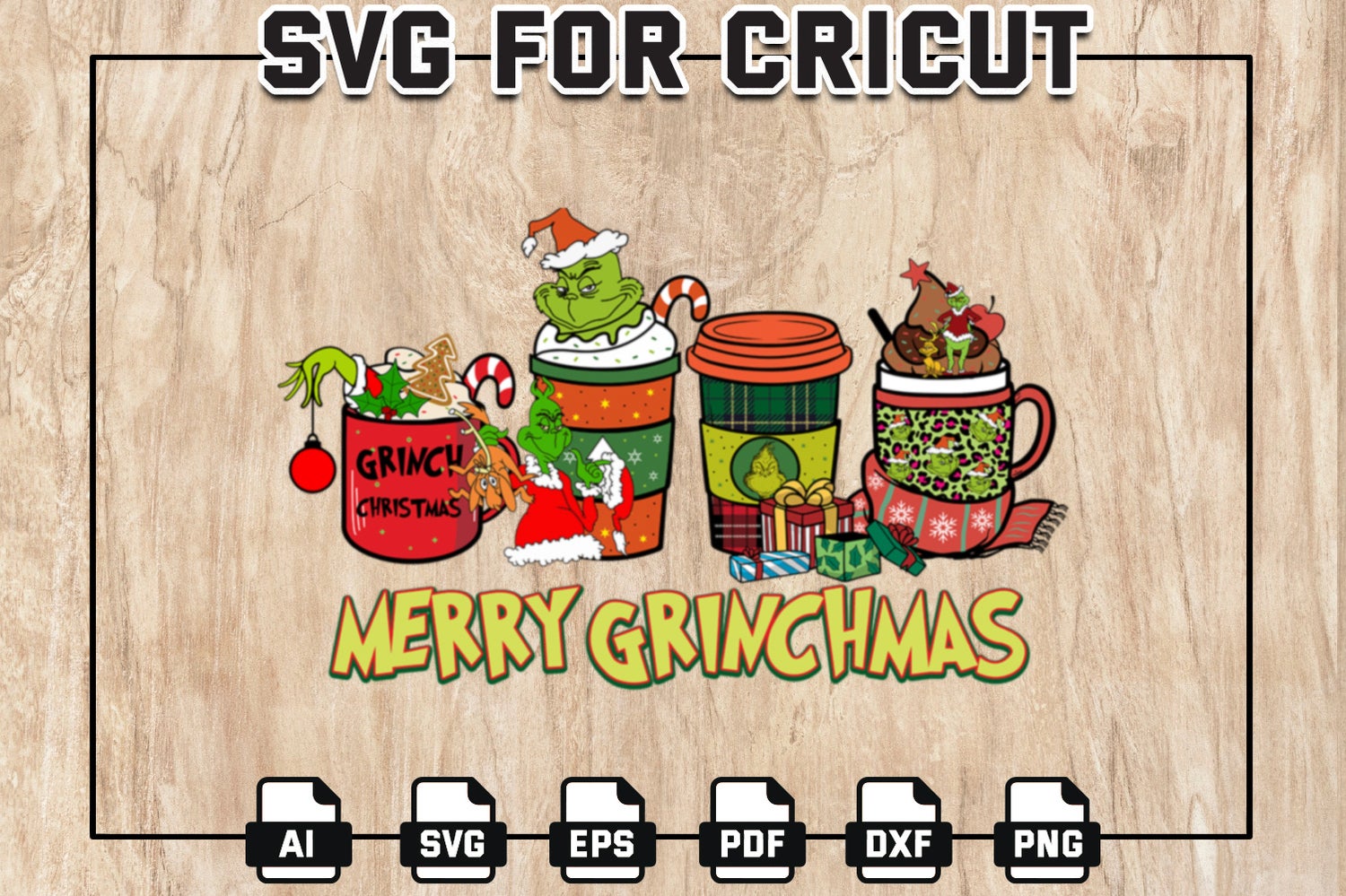 Holiday Cheermeister Svg, Grinch Svg, Holiday Movie Files, Svg For ...