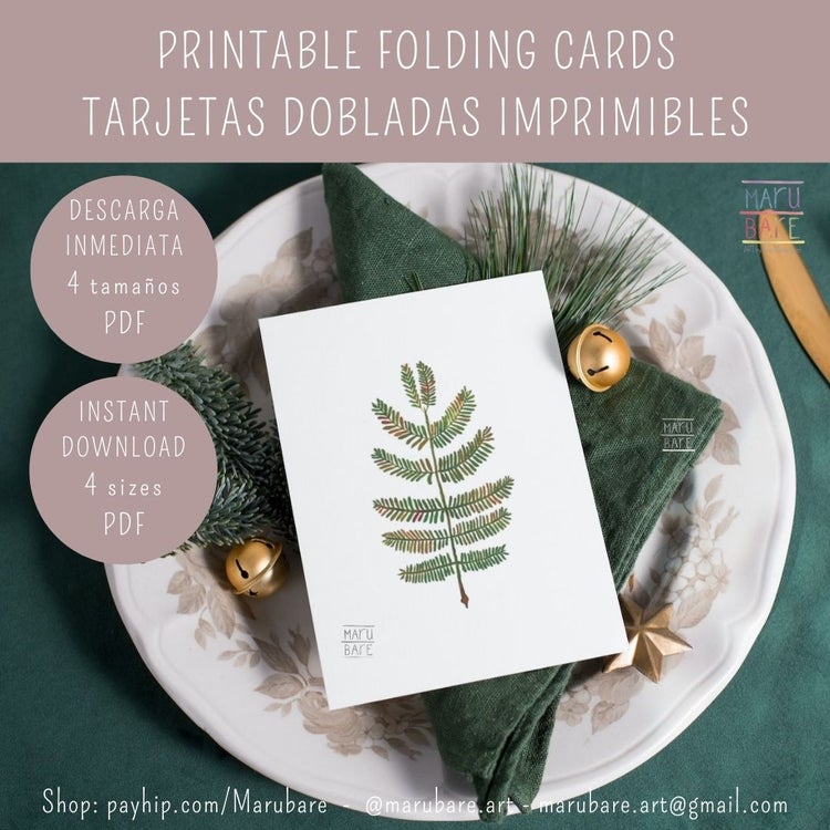 Rainbow flowers folding cards (PDF downloadable files) - Payhip