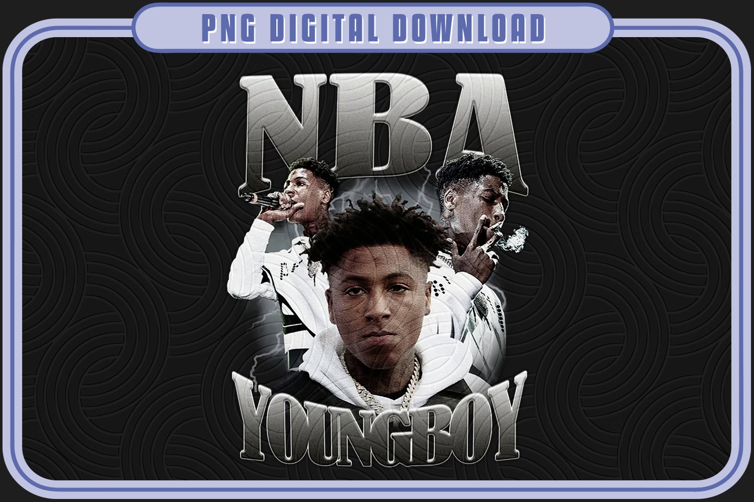 Nba Youngboy png file Png, Youngboy Digital File, Rap Tee, PNG Files — free download