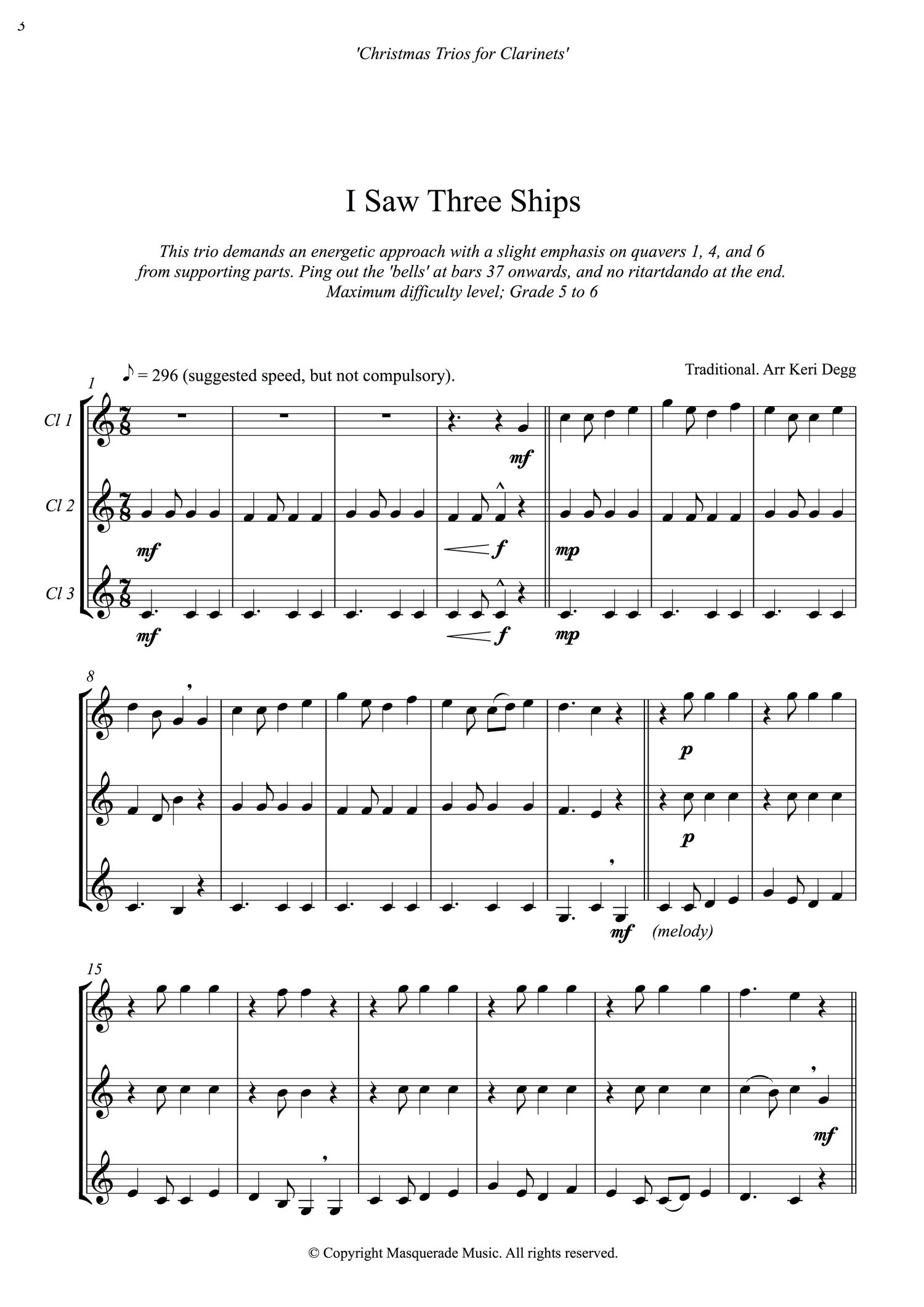 Pictures of christmas clarinets