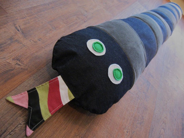 how to sew a stuffed snake