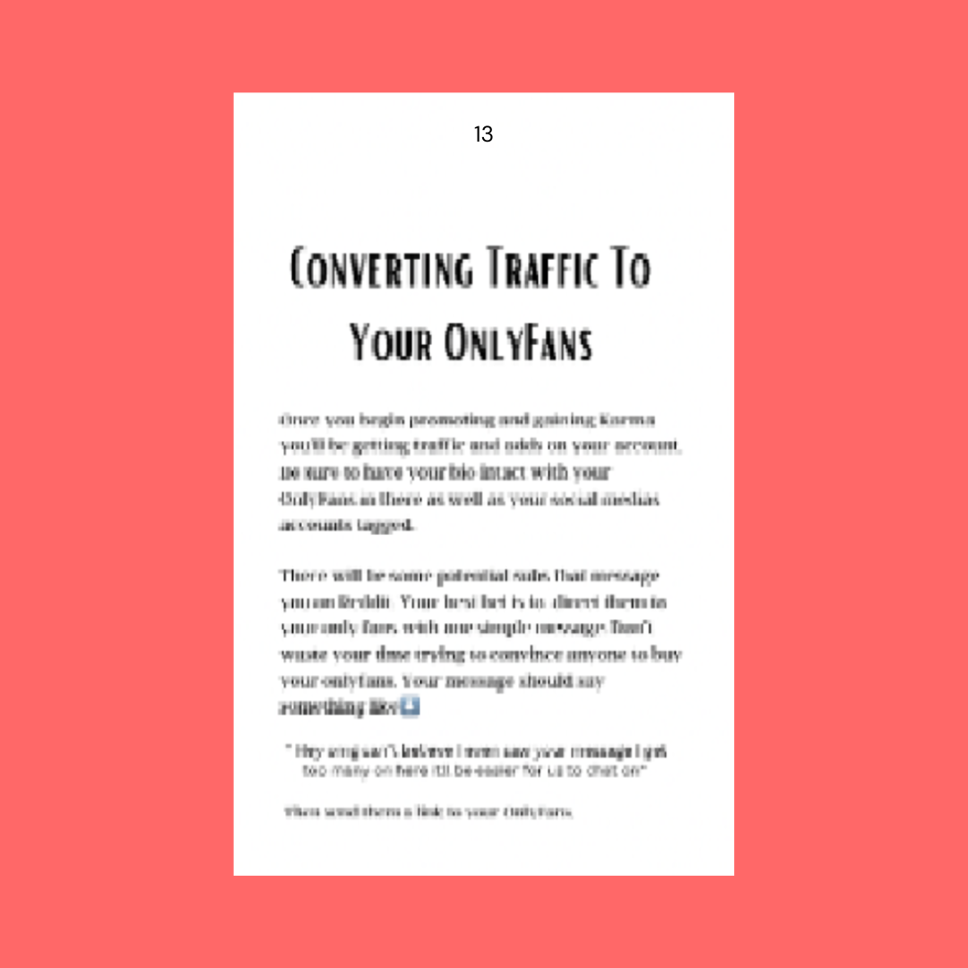 Reddit Guide “ How To Grow Your OnlyFans Quickly Using Reddit “ Payhip