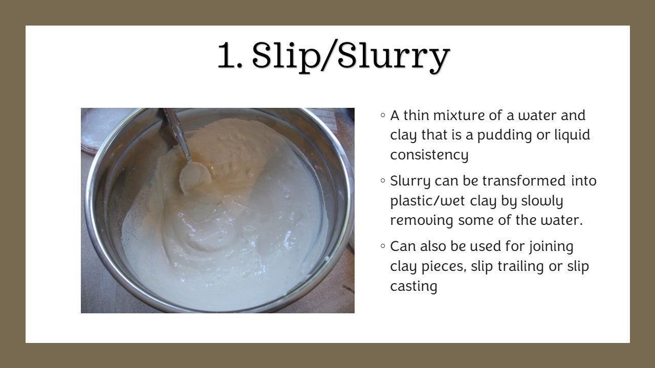 Attributes of Clay Stages, Properties and Types of Clay POWERPOINT