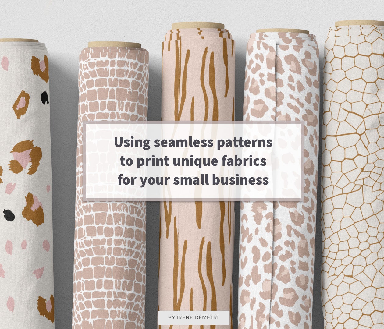 Using seamless patterns to print unique fabrics for your small business